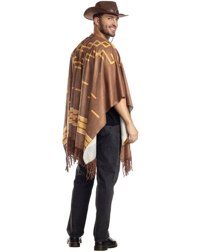 Cowboy Poncho Adult Costume