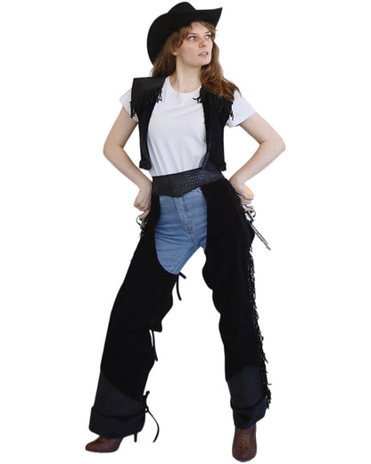 Cowgirl Vest and Chaps