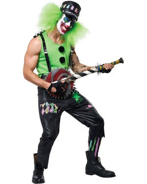 Crazed Clown Mens Costume