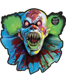 Creepy Carnival Cutout Black Light Reactive For Halloween