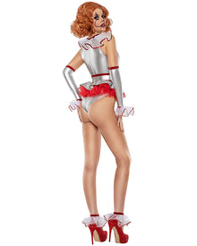 Creepy Clown Deluxe Womens Halloween Costume