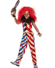 Creepy Clown Girls Halloween Costume