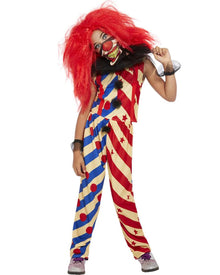 Creepy Clown Girls Halloween Costume