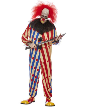 Creepy Clown Mens Costume
