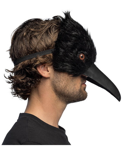 Crow Plush Mask