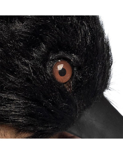 Crow Plush Mask