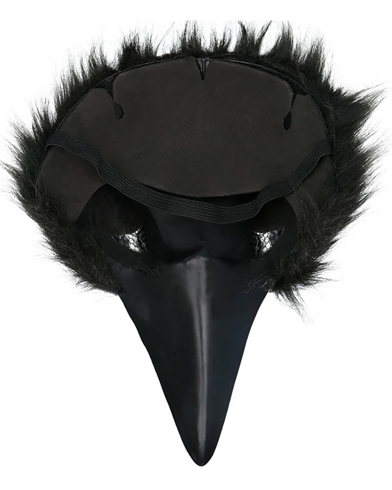 Crow Plush Mask