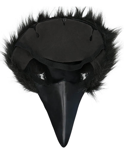 Crow Plush Mask