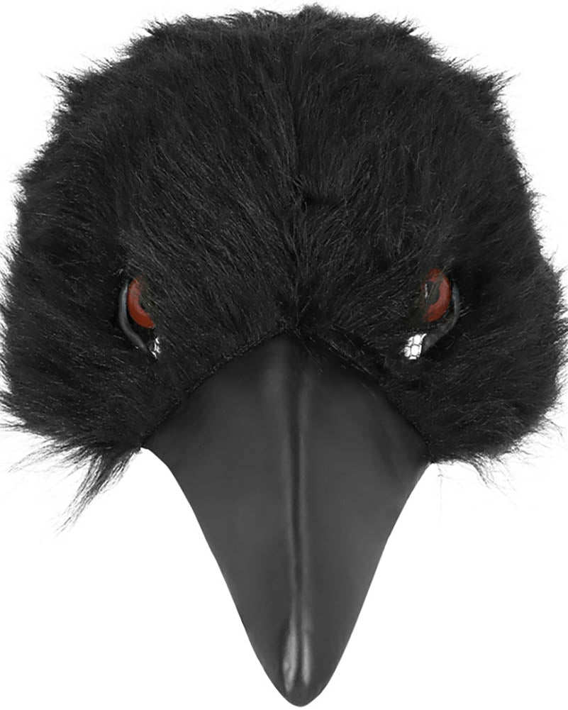 Crow Plush Mask