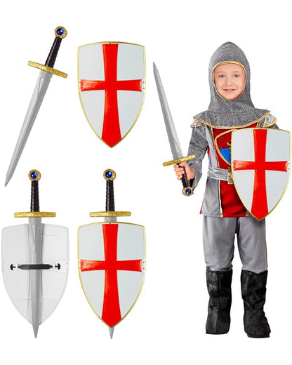 Crusader Kids Shield and Sword Set
