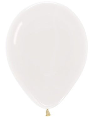 Crystal Clear 30cm Latex Balloons Pack of 50