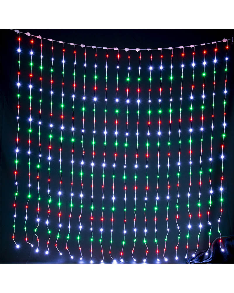 Customisable LED Curtain Lightshow with App Control 2m