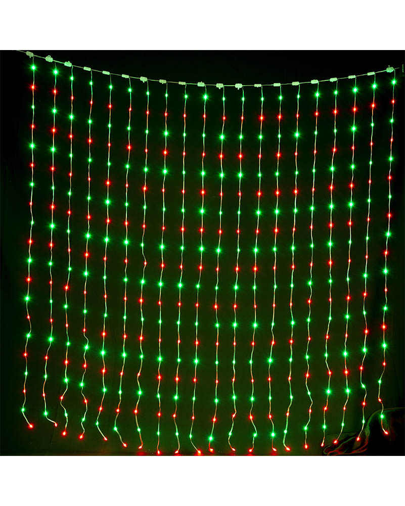Customisable LED Curtain Lightshow with App Control 2m