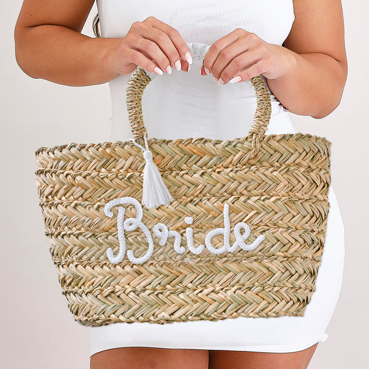 Hen Party Woven Bride Bag