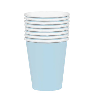 Pastel Blue 354ml Paper Cups Pack of 20