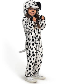 Dalmatian Cozy Jumpsuit Kids Costume