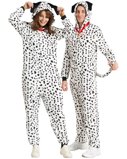 Dalmatian Full Body Deluxe Plus Size Adult Costume