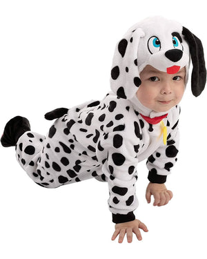 Dalmatian with Plush Bone and Bowl Toddler Costume