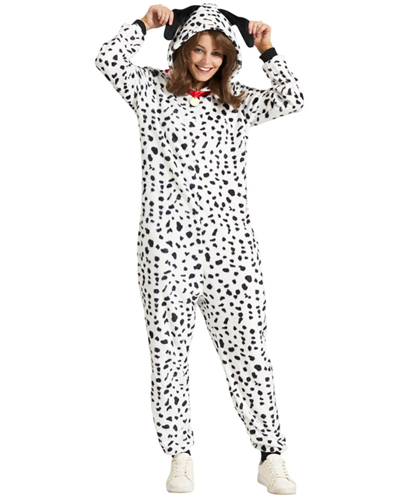 Dalmatian Full Body Deluxe Plus Size Adult Costume