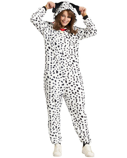 Dalmatian Full Body Deluxe Plus Size Adult Costume