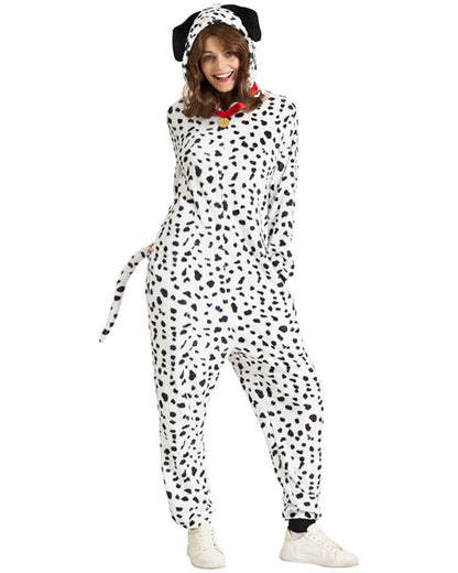 Dalmatian Full Body Deluxe Plus Size Adult Costume