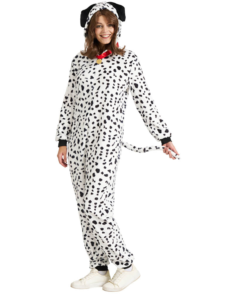 Dalmatian Full Body Deluxe Plus Size Adult Costume