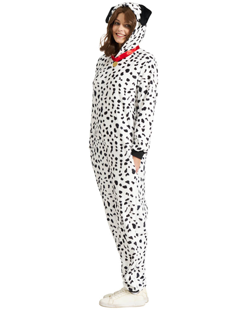 Dalmatian Full Body Deluxe Plus Size Adult Costume