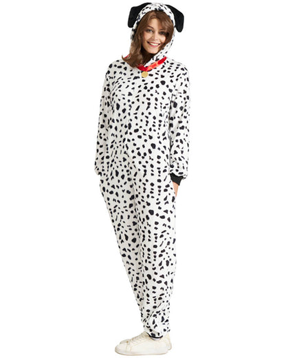 Dalmatian Full Body Deluxe Plus Size Adult Costume