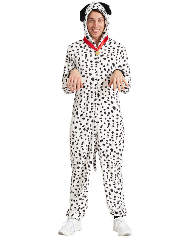 Dalmatian Full Body Deluxe Plus Size Adult Costume