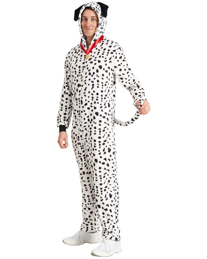 Dalmatian Full Body Deluxe Plus Size Adult Costume