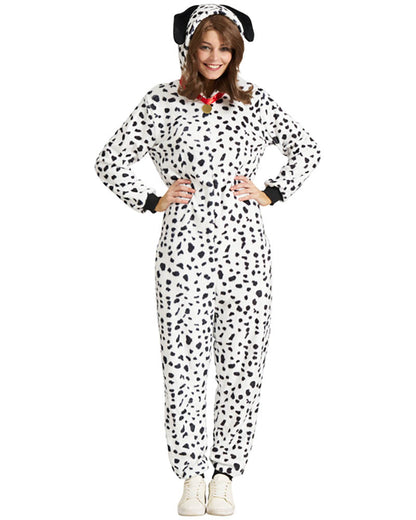 Dalmatian Full Body Deluxe Plus Size Adult Costume