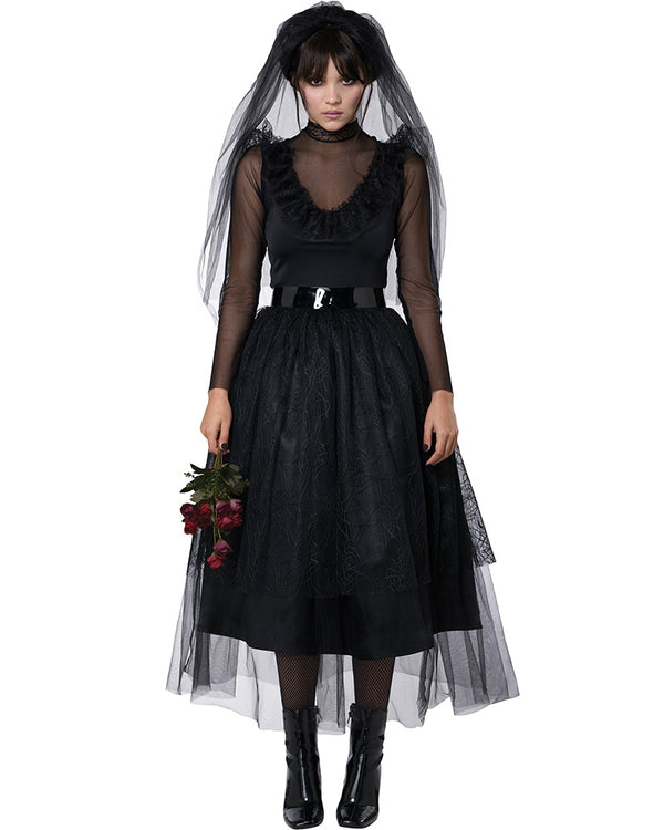 Dark and Dreadful Prom Womens Costume Dark and Dreadful Prom Womens Costume