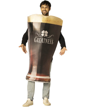 Dark Beer Glass Adult Costume