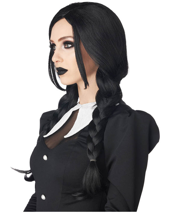 Dark Braids Plaited Black Wig