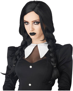 Dark Braids Plaited Black Wig