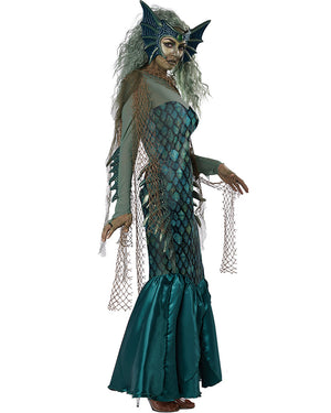 Dark Sea Siren Womens Costume
