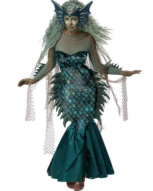 Dark Sea Siren Womens Costume