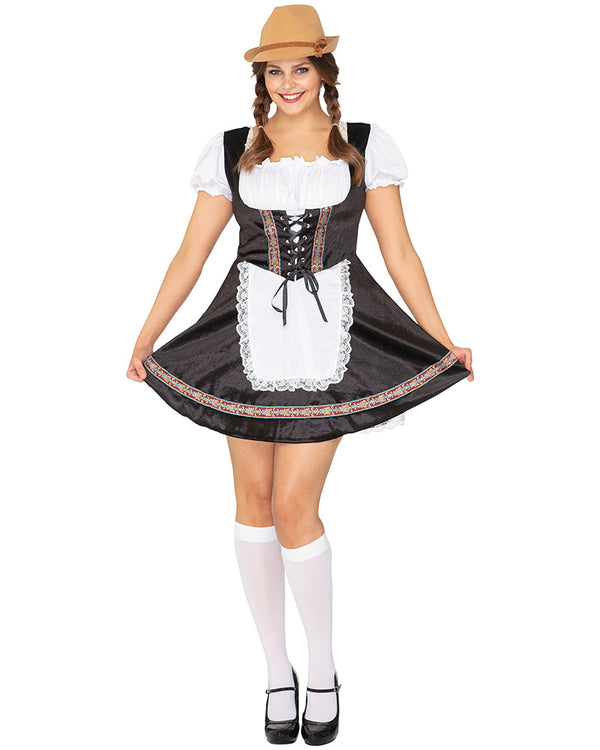 Dark Maiden Oktoberfest Womens Plus Size Costume