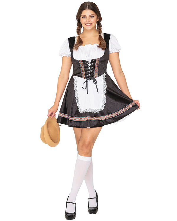 Dark Maiden Oktoberfest Womens Plus Size Costume