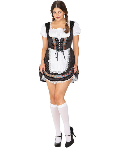 Dark Maiden Oktoberfest Womens Plus Size Costume