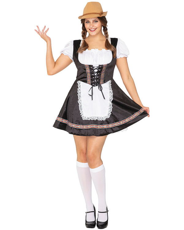 Dark Maiden Oktoberfest Womens Plus Size Costume