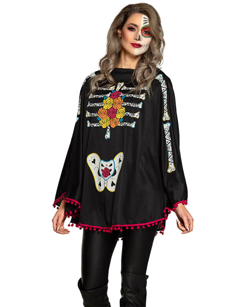 Day of the Dead Poncho