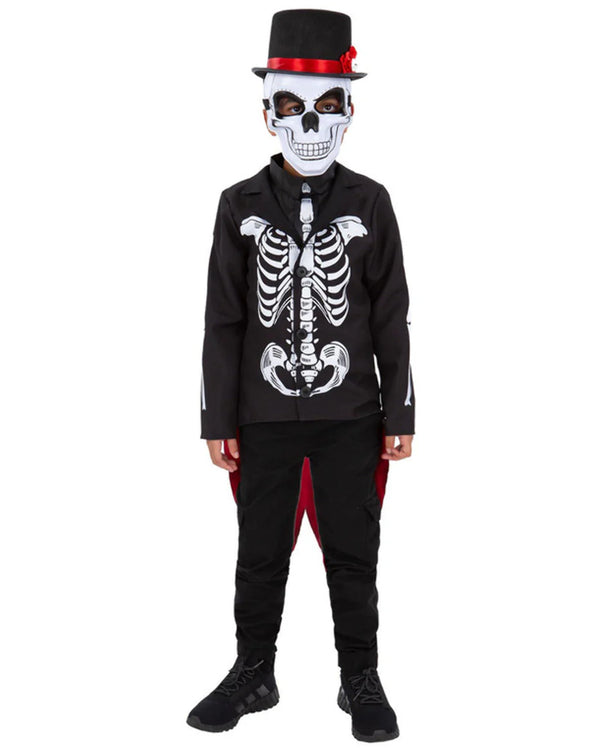 Day of the Dead Senor Skeleton Boys Costume