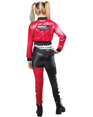 DC Comics Harley Quinn Red and Black Deluxe Girls Costume