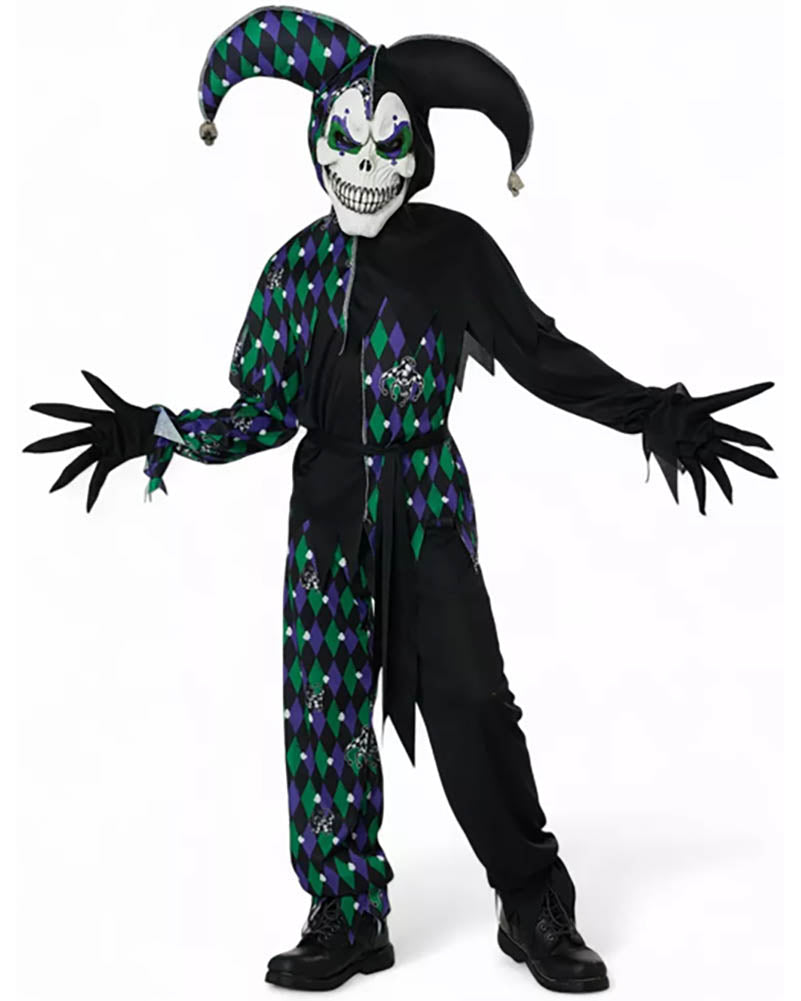 Deadly Jester Kids Costume