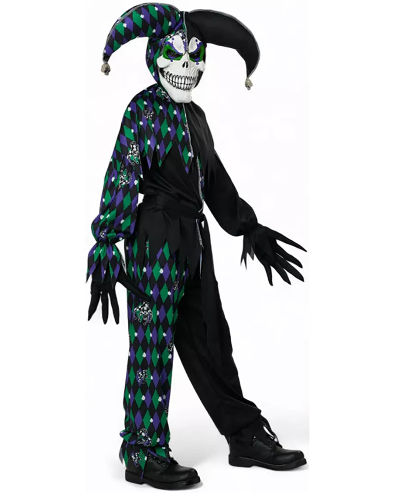 Deadly Jester Kids Costume