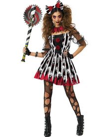 Savage Clown Womens Halloween Costume