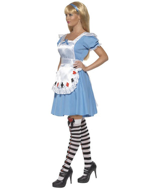 Deck of Cards Alice Womens Costume