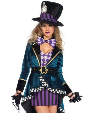 Delightful Hatter Womens Costume