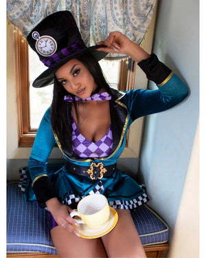 Delightful Hatter Womens Costume